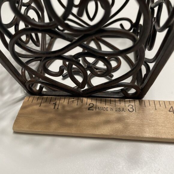 Southern Living at Home Rosedale Plant Holders Set of 2 Estate Iron Collection - Picture 6 of 8